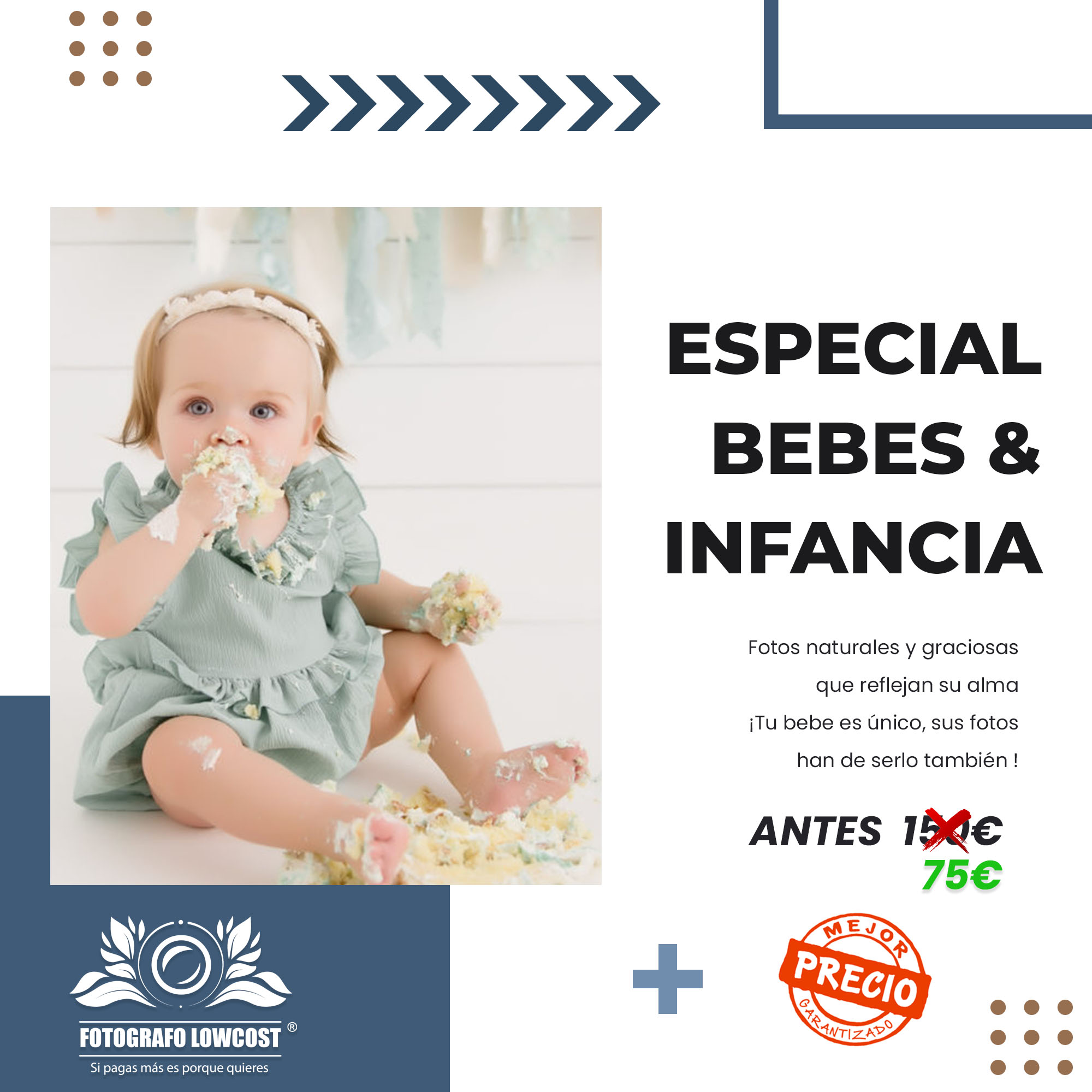 fotografo en bebes e infancia La Garrovilla 