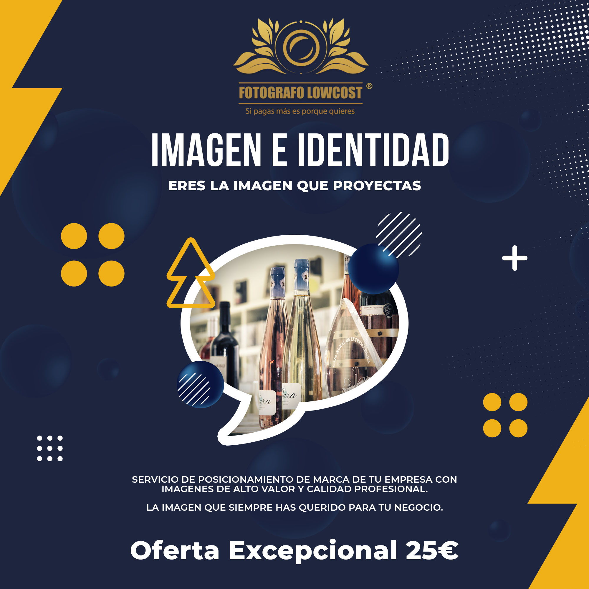 fotografo en imagen corporativa de empresas San Pedro de Merida 