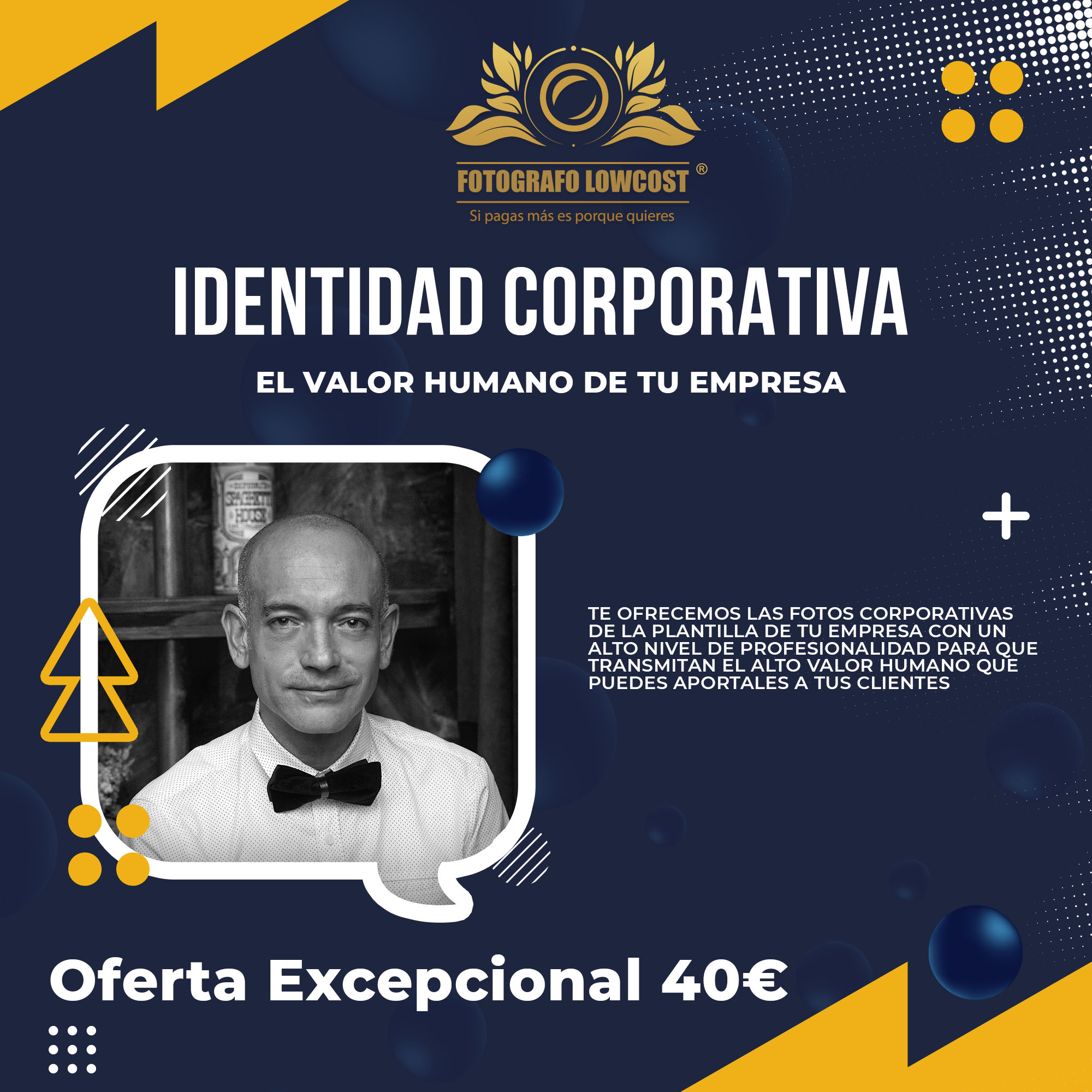 fotografo en identidad corporativa fotograf&iacute;a de plantillas empresariales San Pedro de Merida 
