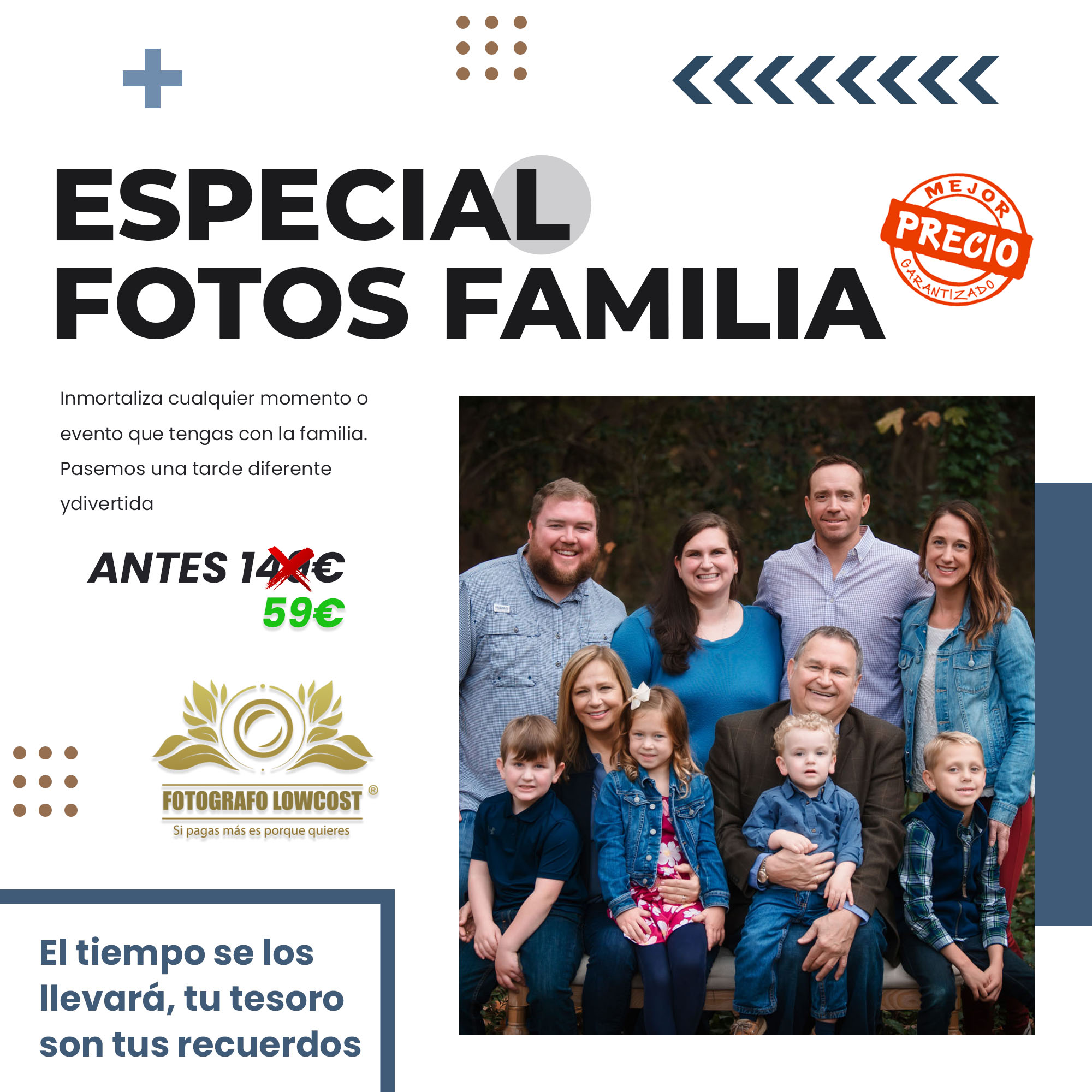 fotografo en fotos de familia Calamonte 